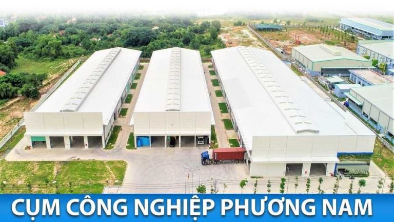 Hạ tầng bên trong cụm công nghiệp Phương Nam đã hoàn thiện